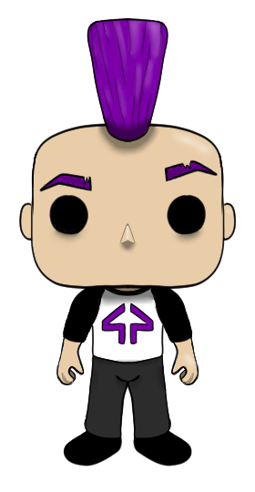 Thick44 as a Funko Pop