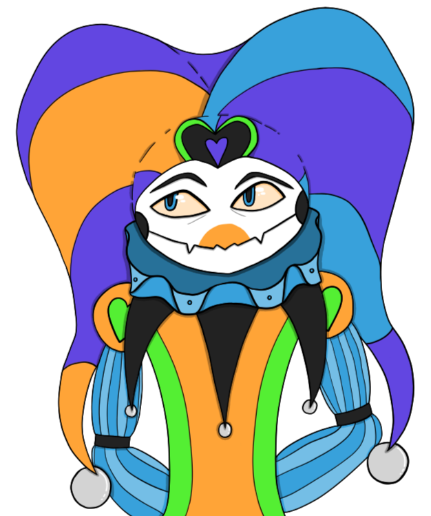 gifted to a friend, custom Hellaverse imp character