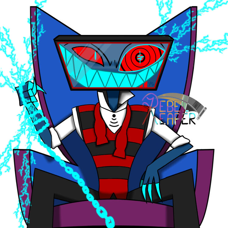 Vox, Hazbin Hotel fan art