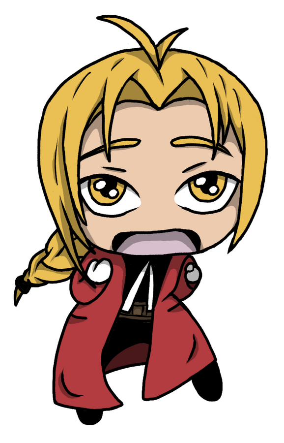 Chibi Edward Elric from Fullmetal Alchemist (anime)